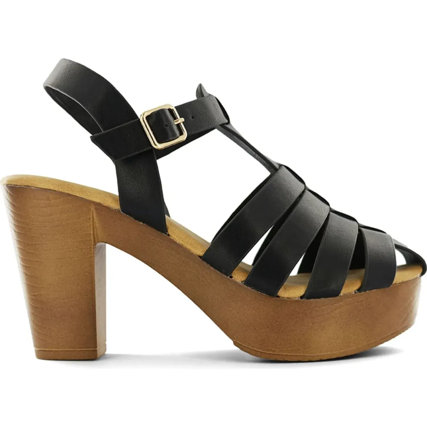 Sandalia Impuls Mujer Natasha05 color negro | Platanitos