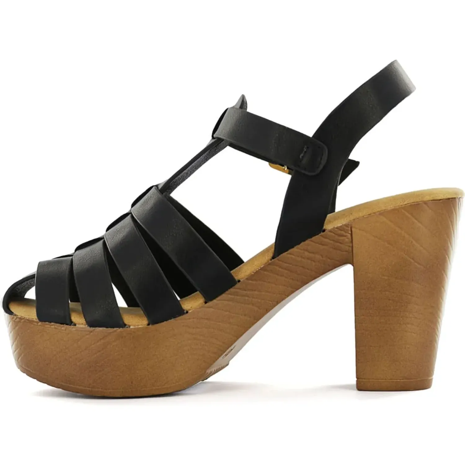 Sandalia Impuls Mujer Natasha05 color negro | Platanitos
