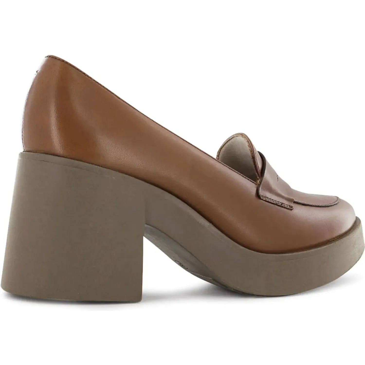 ECCO Mocasin Ecco Mujer Oletta04 color whisky | Platanitos