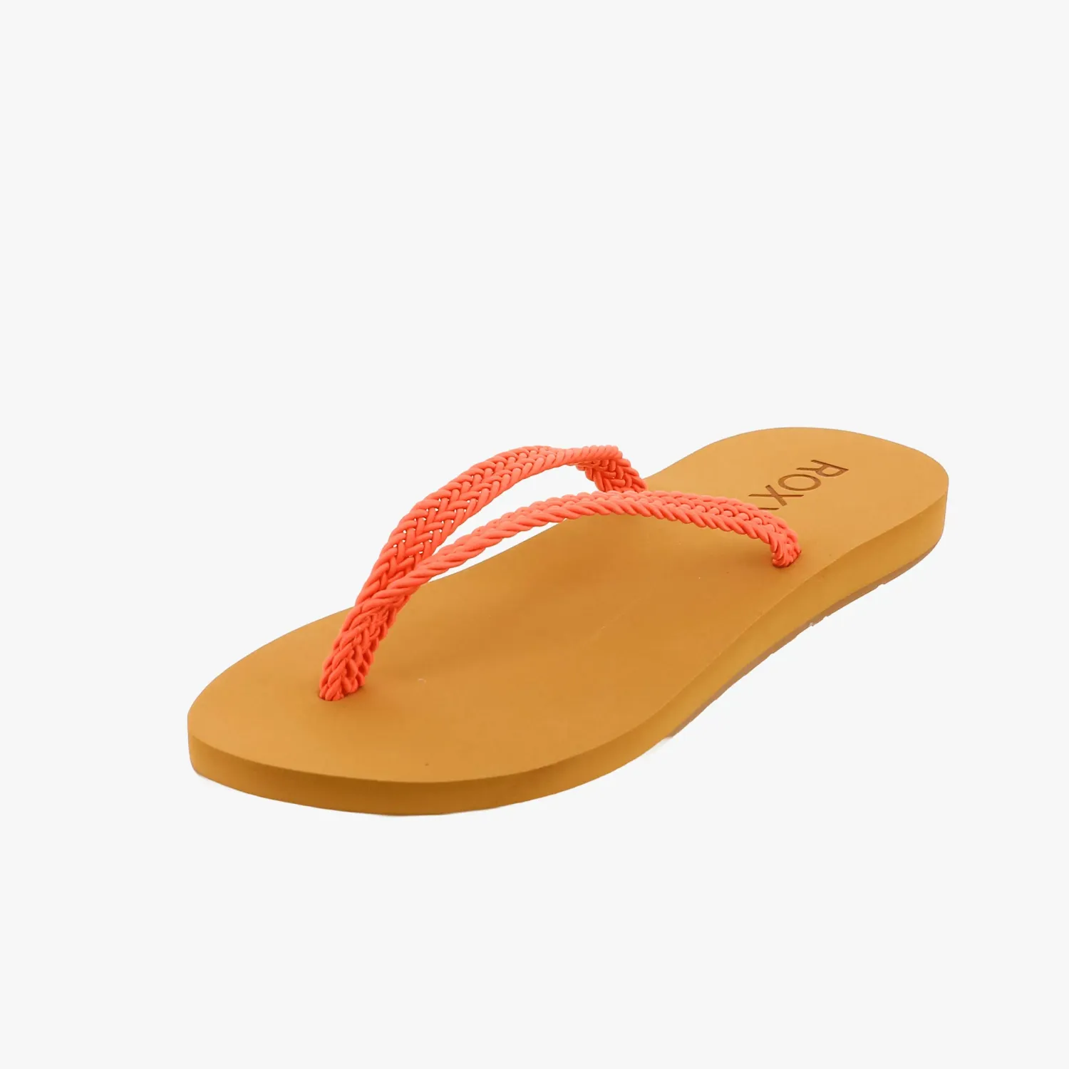Roxy Sandalia Roxy Tijera Mujer Malia Ii color naranja | Platanitos