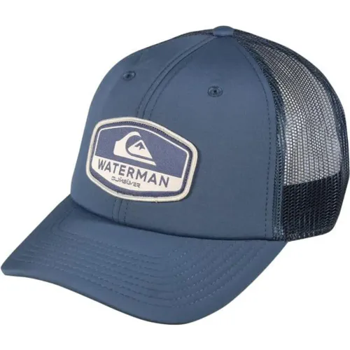 Gorra Quiksilver Urbana Unisex Waterman Spear Back color azul | Platanitos