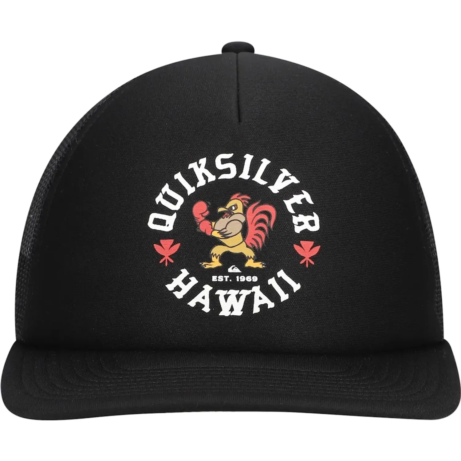 Quiksilver Gorra Quiksilver Urbana Hombre Trucker Hi Rooster color negro | Platanitos