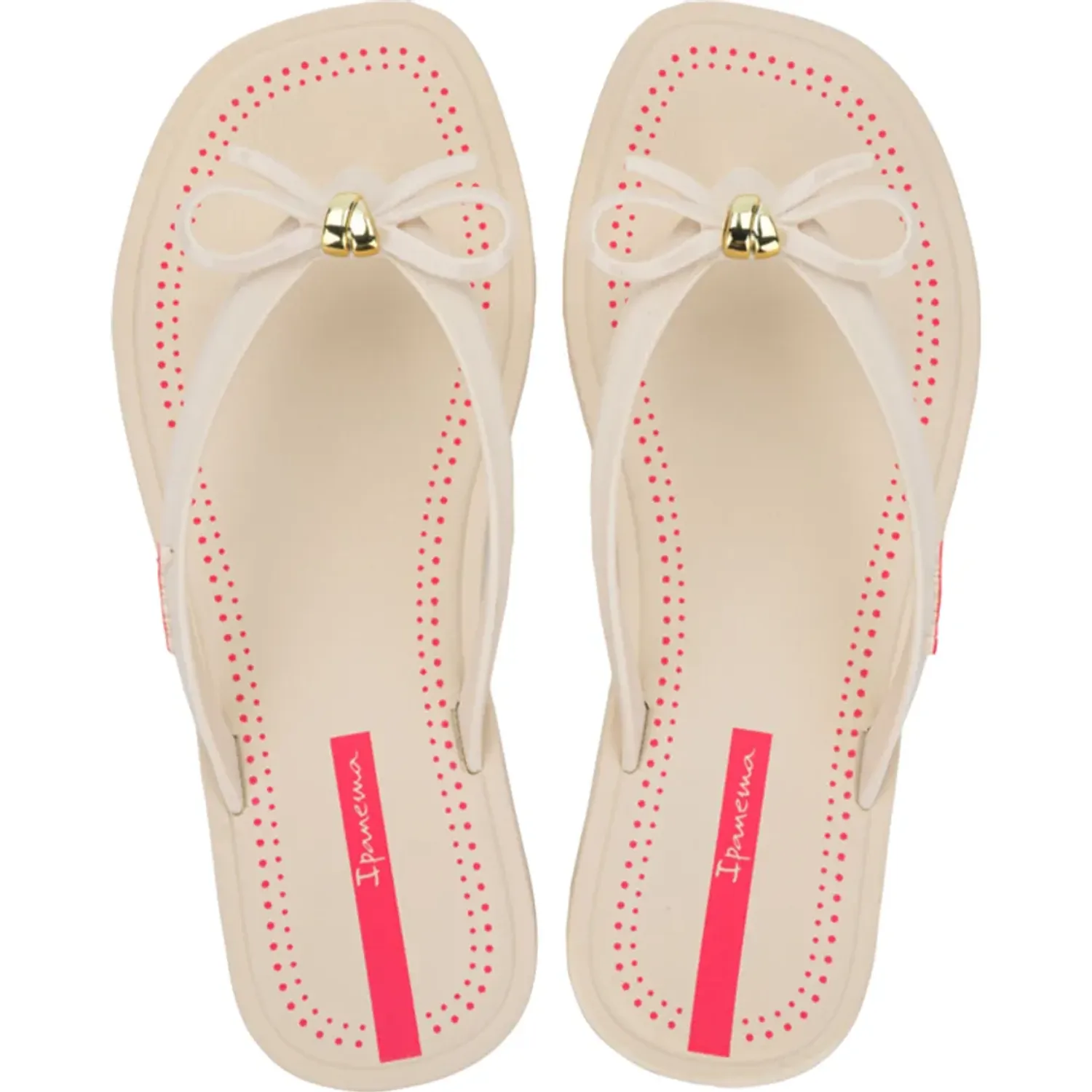 Sandalia Ipanema Tijera Mujer Ipanema 2ipr710 color beige | Platanitos