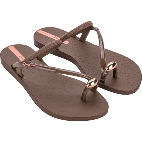 Sandalia Ipanema Tijera Mujer Ipanema 2ipt570 color marron | Platanitos
