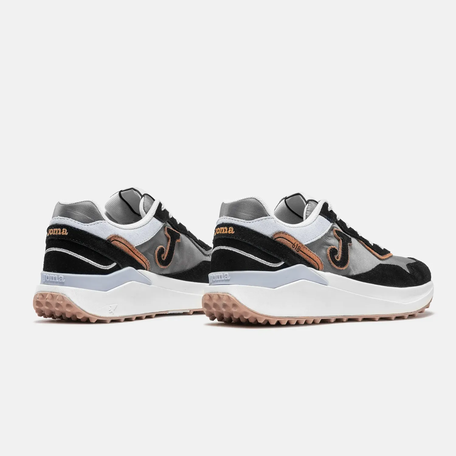 JOMA Zapatillas Joma Urbanas Hombre C.618 Men 2601 color negro | Platanitos