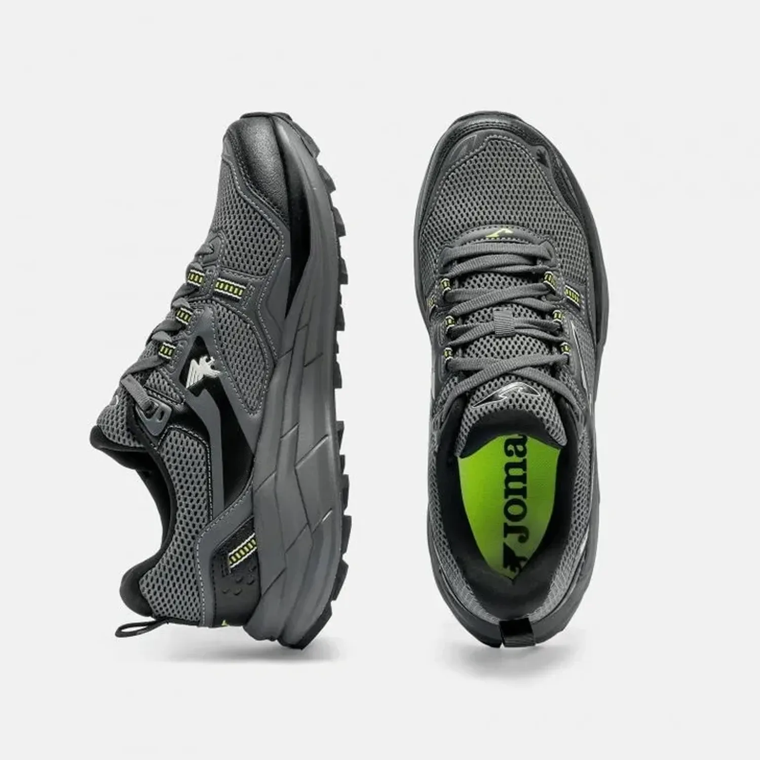 JOMA Zapatillas Joma Hombre Trail Running Shock Men 2612 color gris | Platanitos