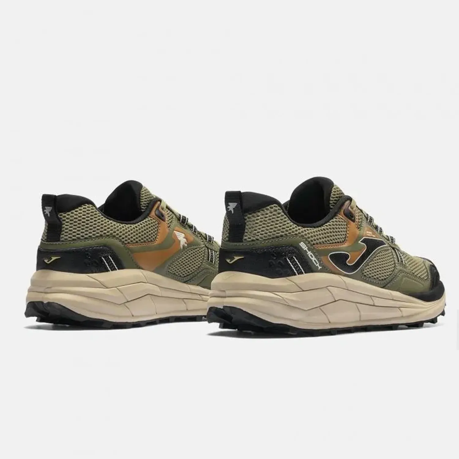 JOMA Zapatillas Joma Hombre Trail Running Shock Men 2623 color caqui | Platanitos