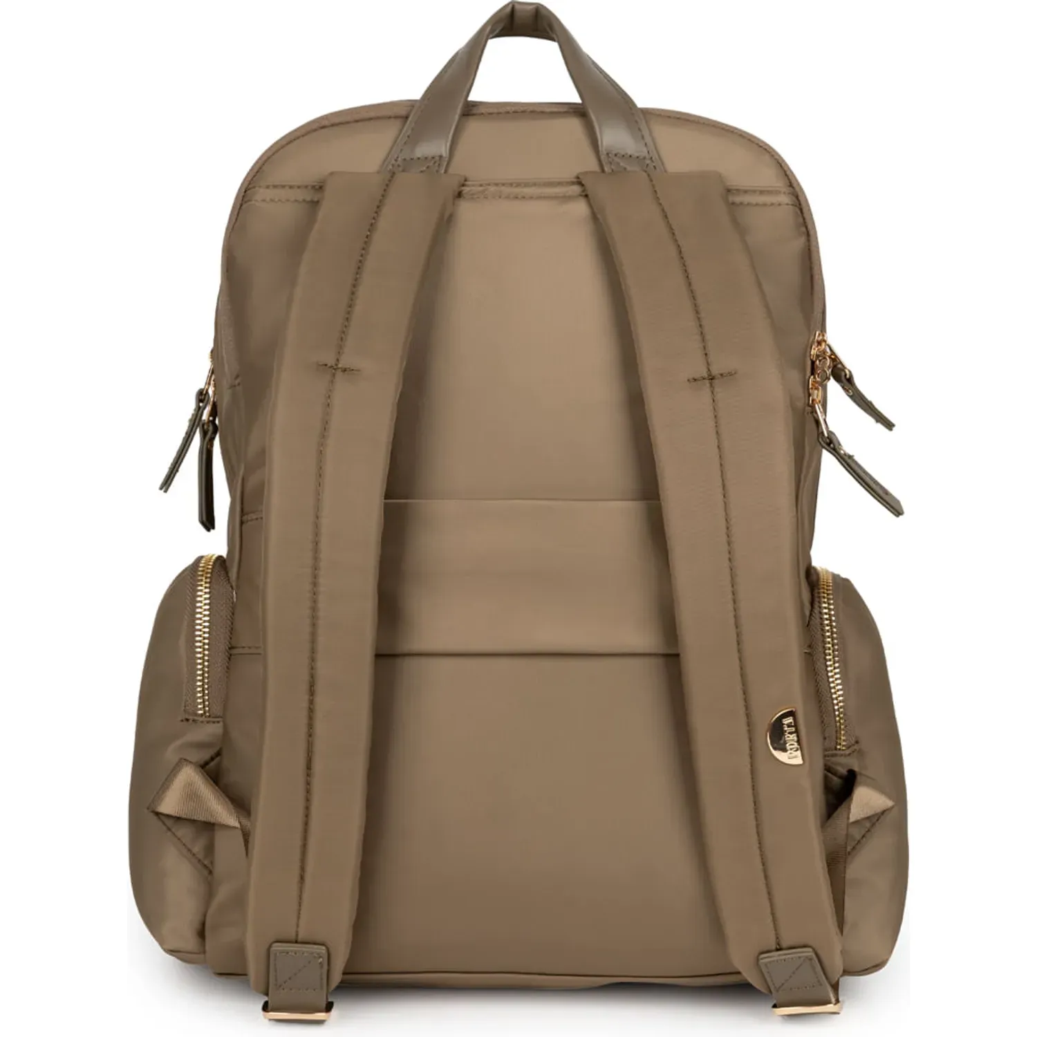 PORTA Mochila Porta Mujer Letizia color beige | Platanitos