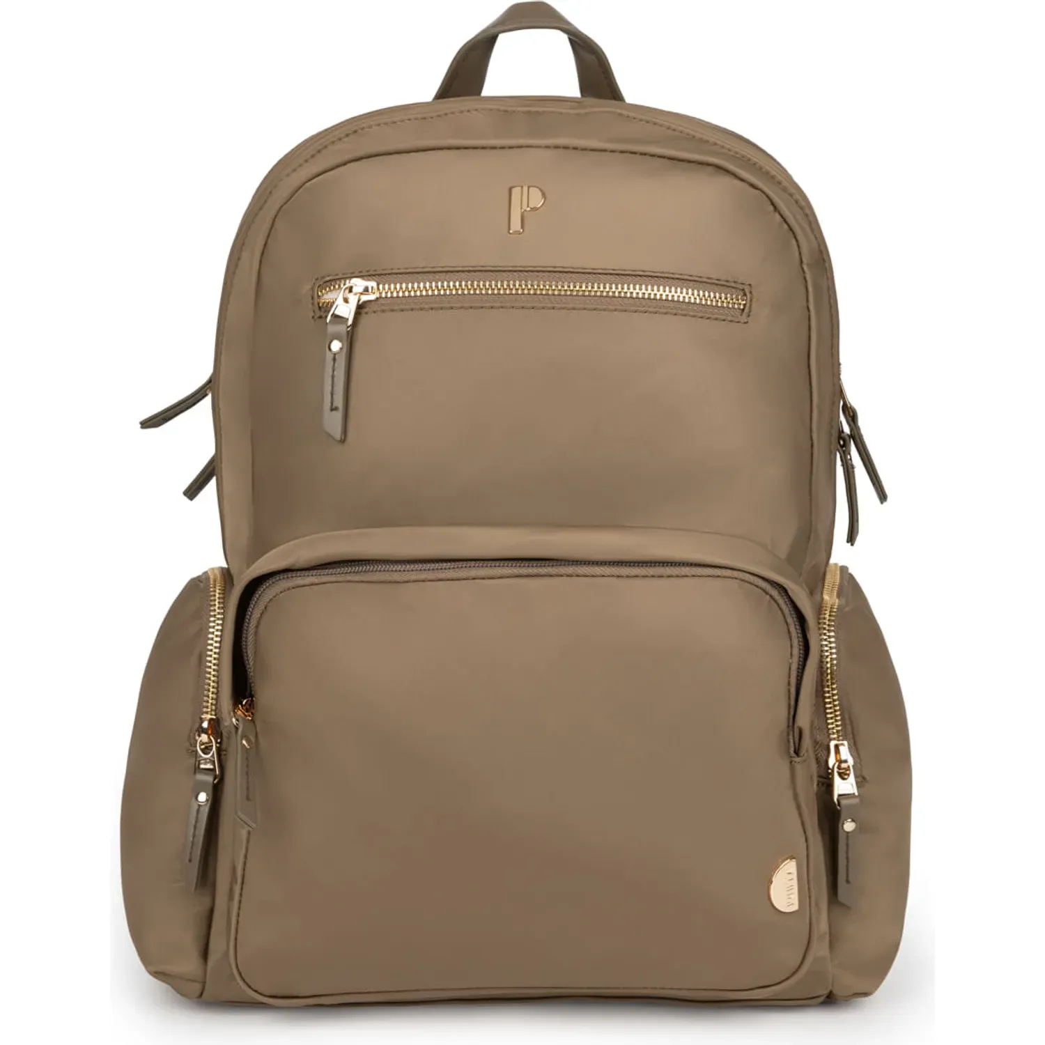 PORTA Mochila Porta Mujer Letizia color beige | Platanitos