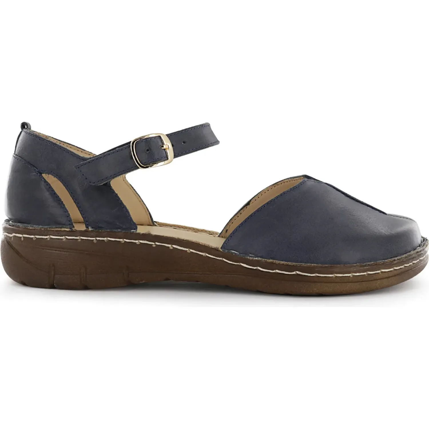 Ecco Calzado Ecco Confort Dama Bonnie08 color azul | Platanitos