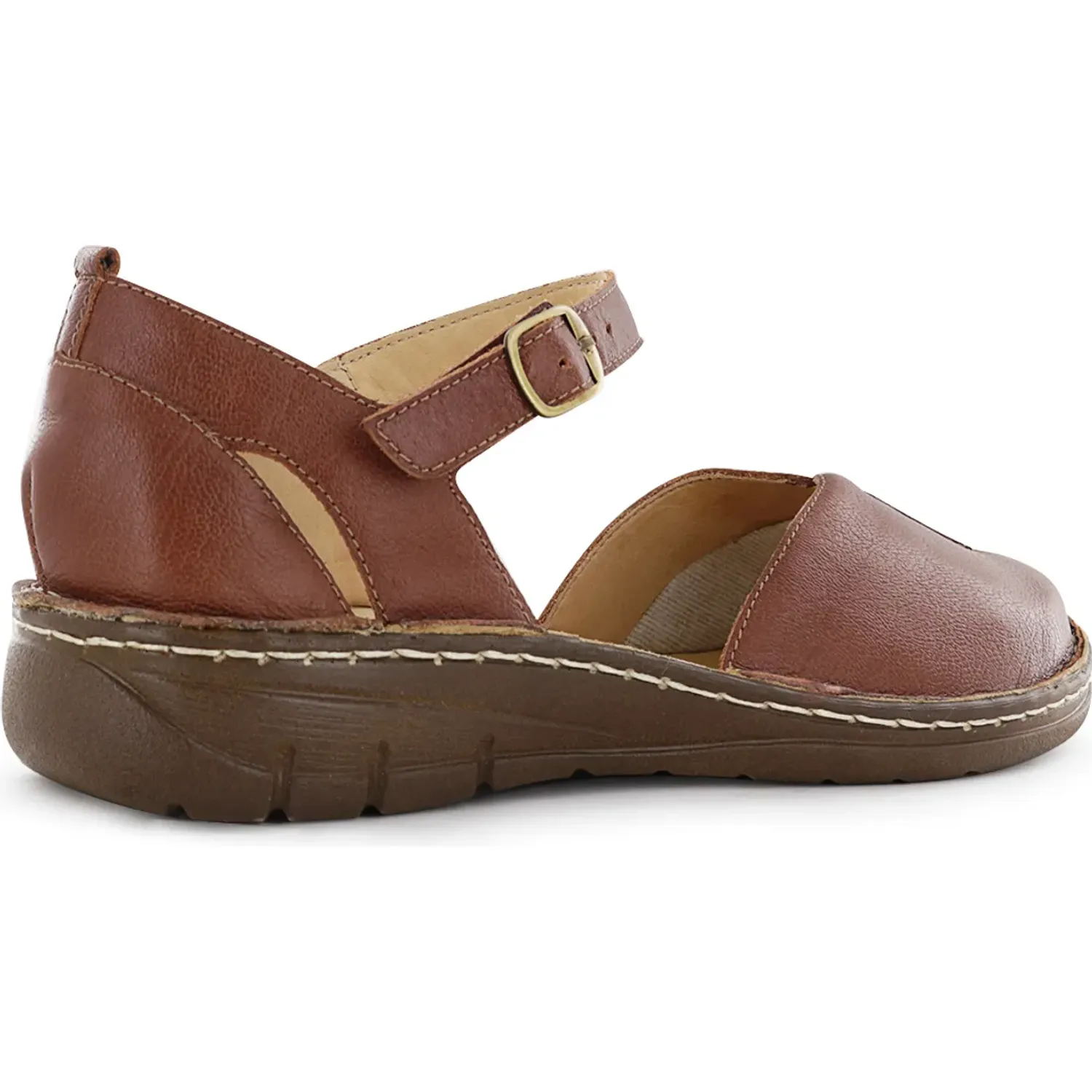 Calzado Ecco Confort Dama Bonnie08 color terracota | Platanitos