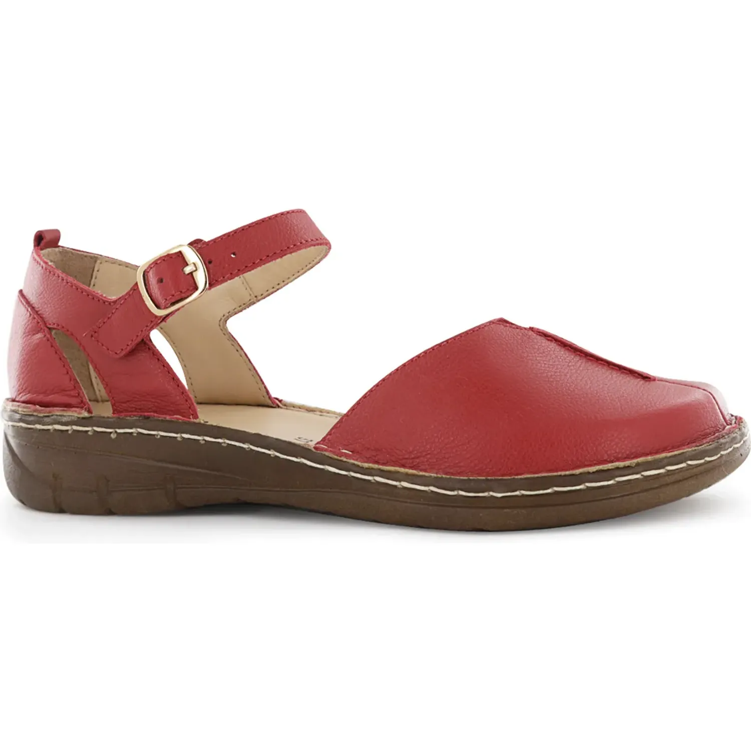 Calzado Ecco Confort Dama Bonnie08 color rojo | Platanitos