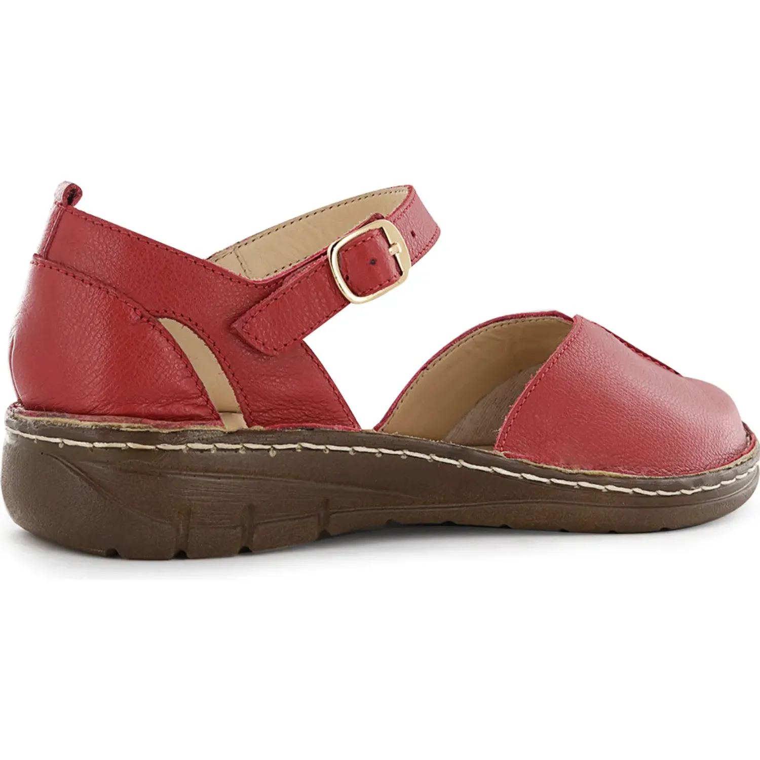 Calzado Ecco Confort Dama Bonnie08 color rojo | Platanitos