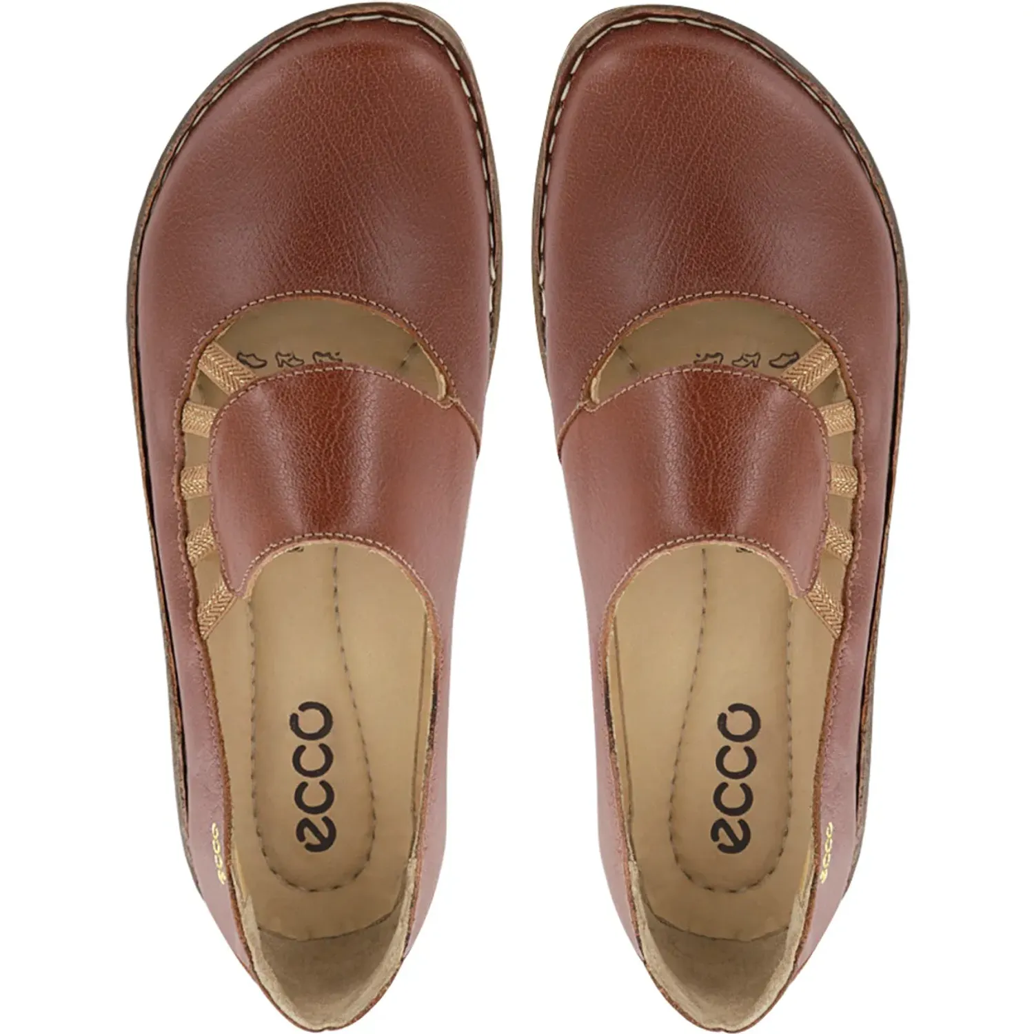 Ecco Calzado Ecco Confort Dama Bonnie12 color terracota | Platanitos