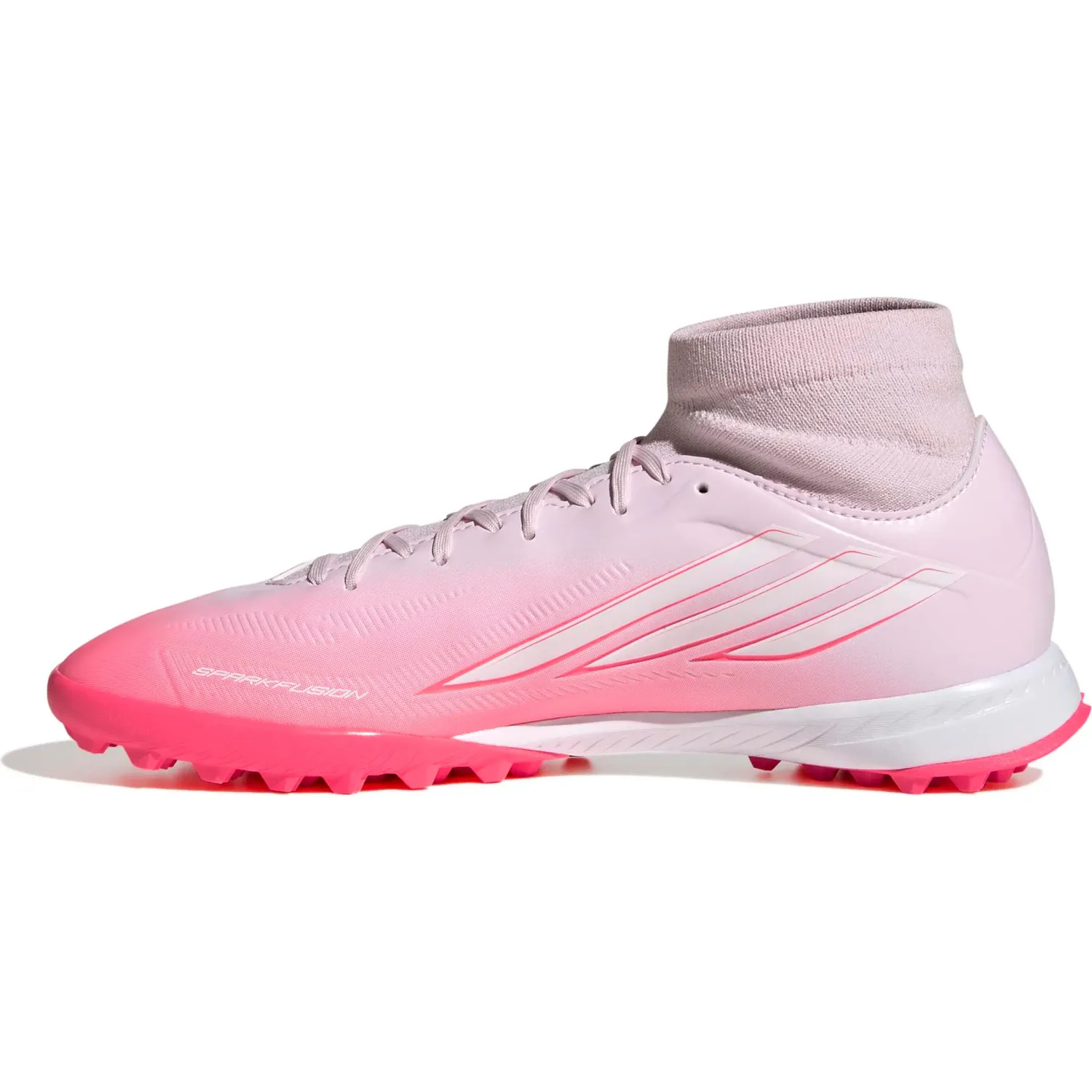 adidas Zapatillas Adidas De Futbol Mujer F50 Sparkfusion Club Tf color negro | Platanitos