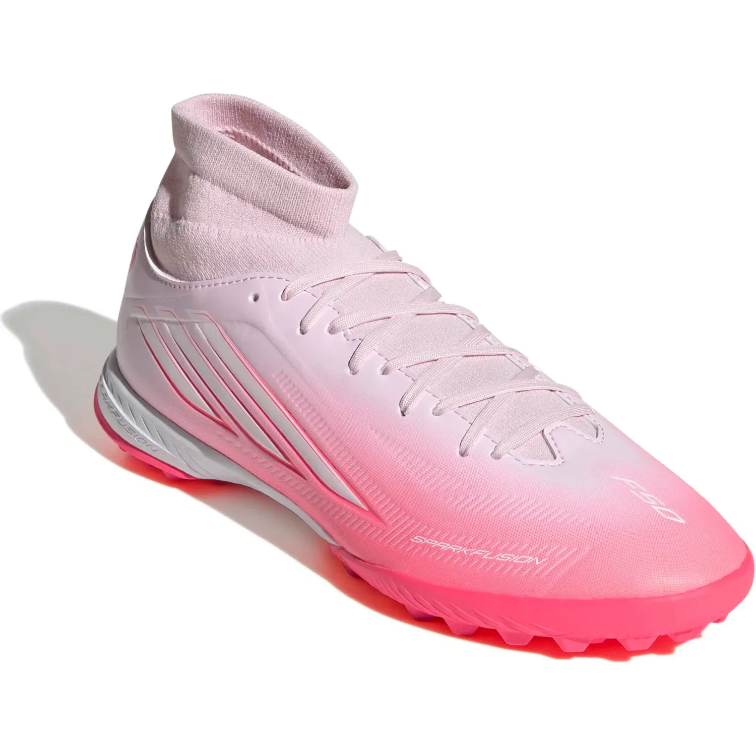 adidas Zapatillas Adidas De Futbol Mujer F50 Sparkfusion Club Tf color negro | Platanitos
