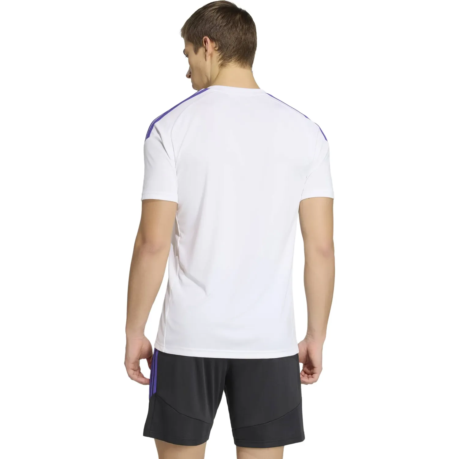 adidas Polo Adidas De Futbol Hombre Tiro26l Jsy M color blanco | Platanitos