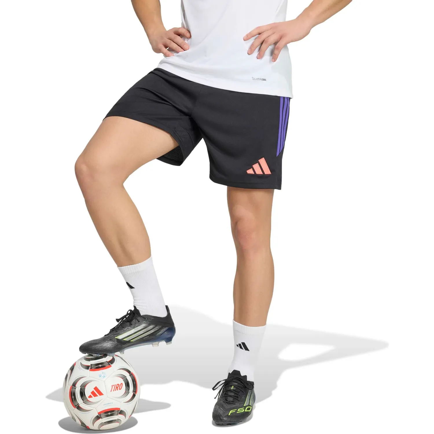 adidas Short Adidas De Futbol Hombre Tiro26l Sho M color negro | Platanitos