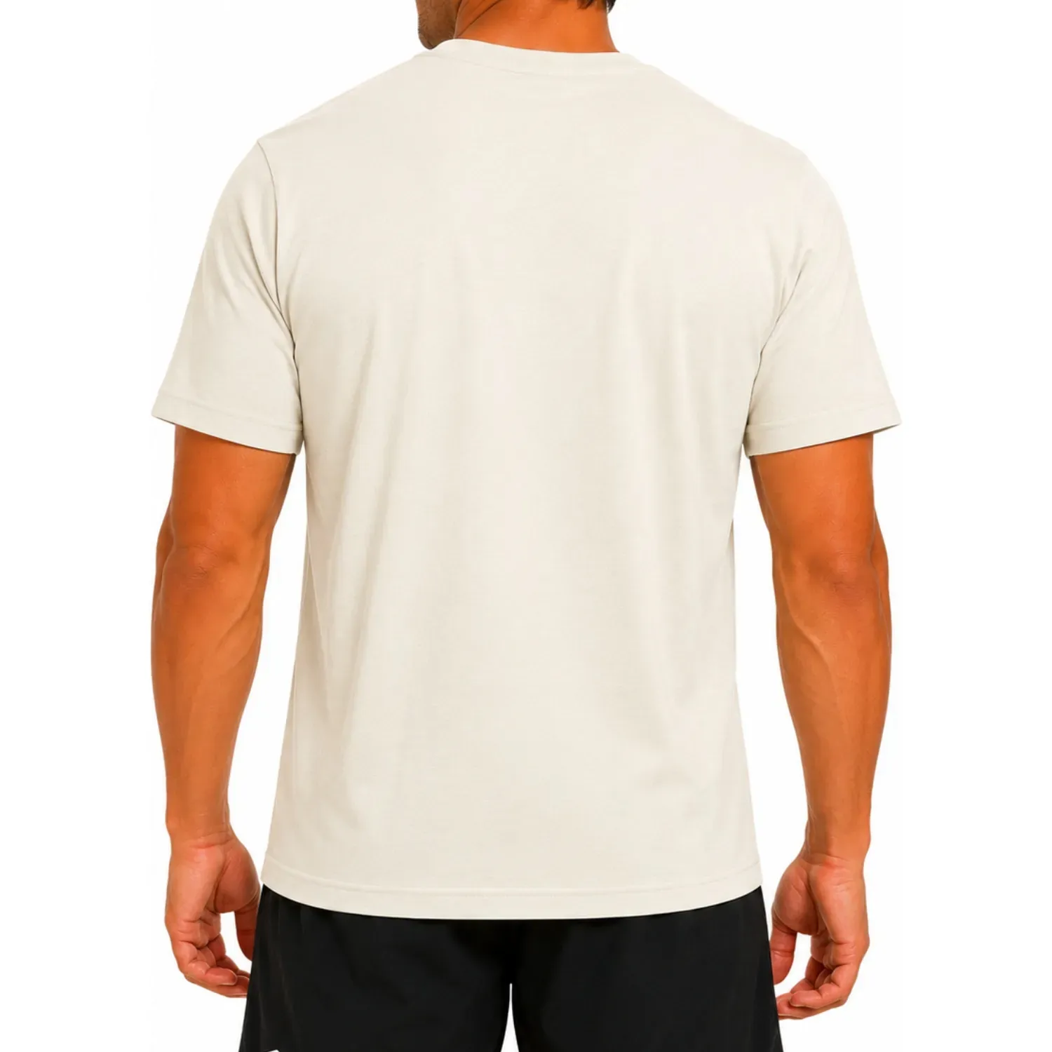 Polo Umbro Manga Corta  Hombre Basico color crema | Platanitos