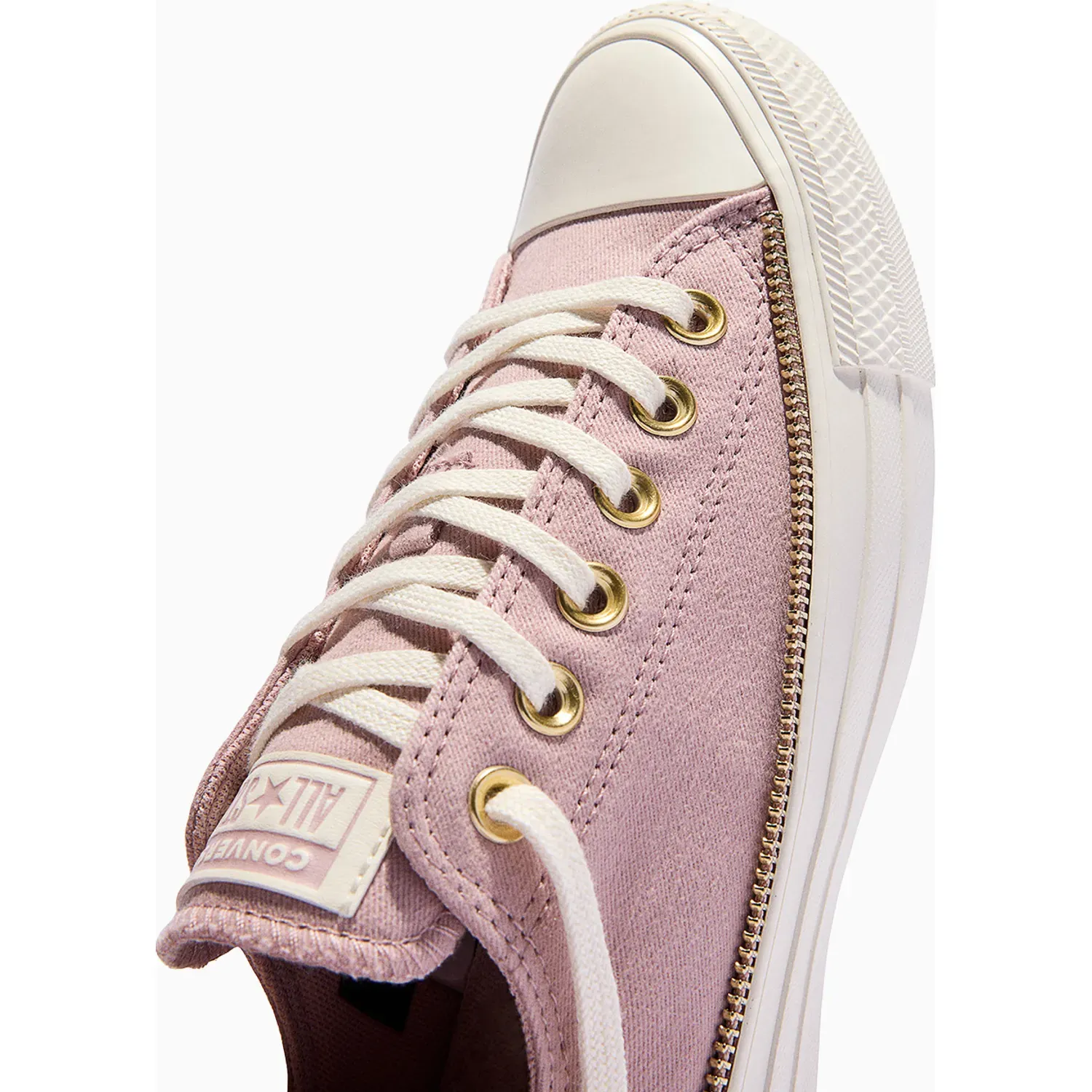 Zapatillas Converse Urbanas Mujer Chuck Taylor All Star Zippers color rosado | Platanitos