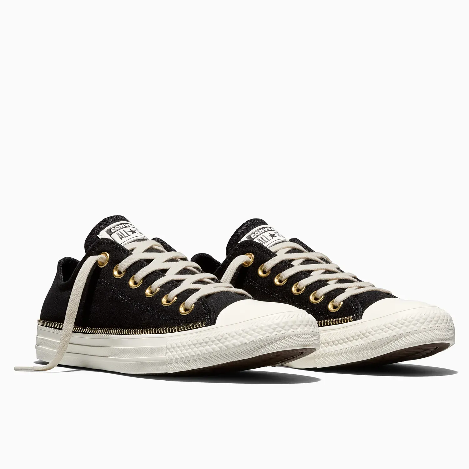 Zapatillas Converse Urbanas Mujer Chuck Taylor All Star Zippers color negro | Platanitos