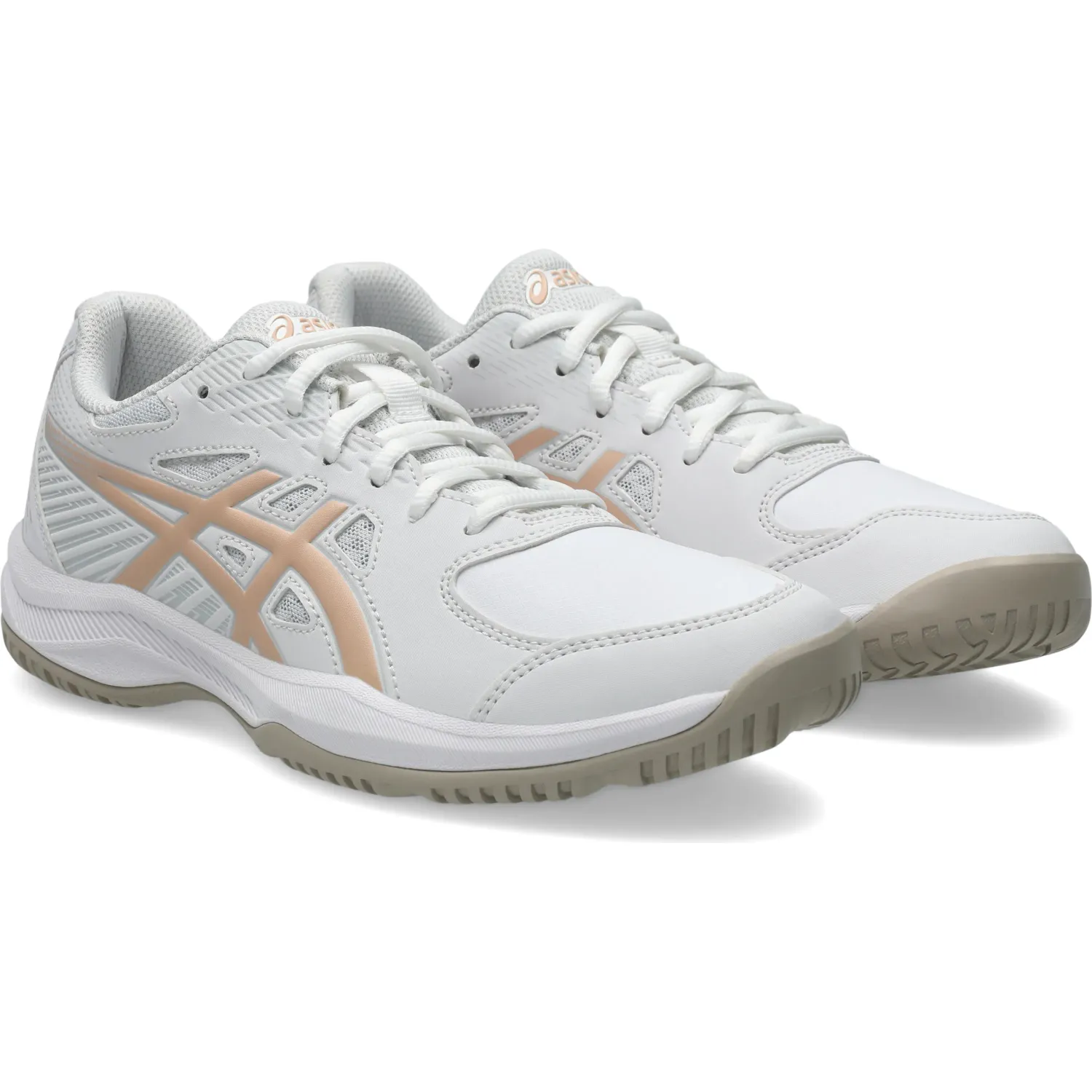 Asics Zapatillas Asics De Tenis Mujer Court Slide 4 color blanco | Platanitos