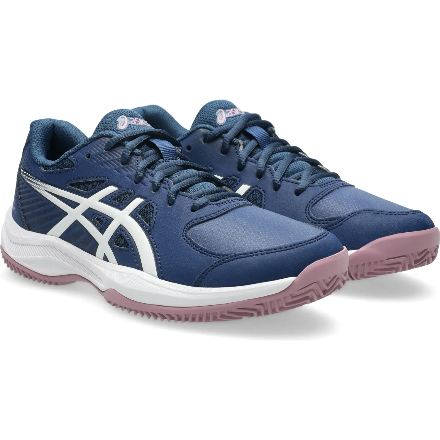 Zapatillas Asics De Tenis Mujer Court Slide 4 Clay/Oc color azul | Platanitos