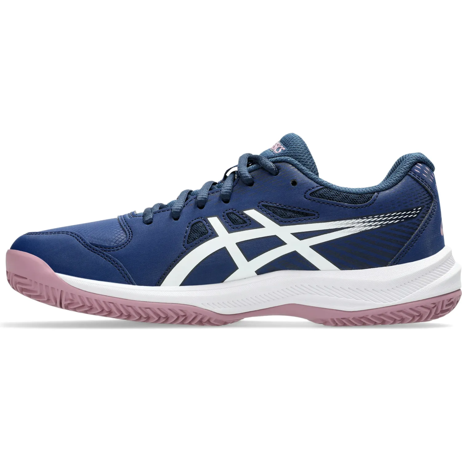 Zapatillas Asics De Tenis Mujer Court Slide 4 Clay/Oc color azul | Platanitos