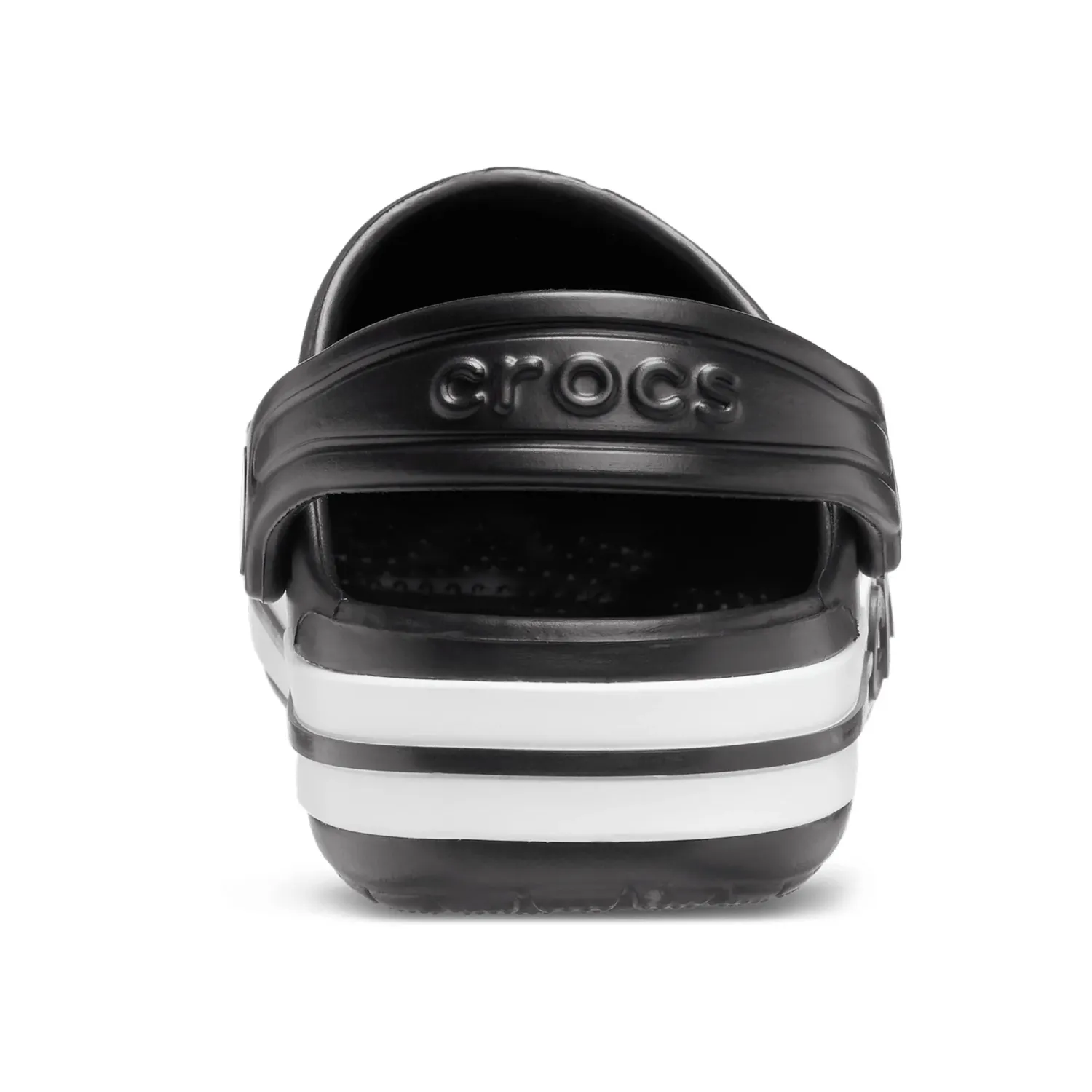 CROCS Zuecos Crocs Unisex Bebitos Bayaband Clog color negro | Platanitos