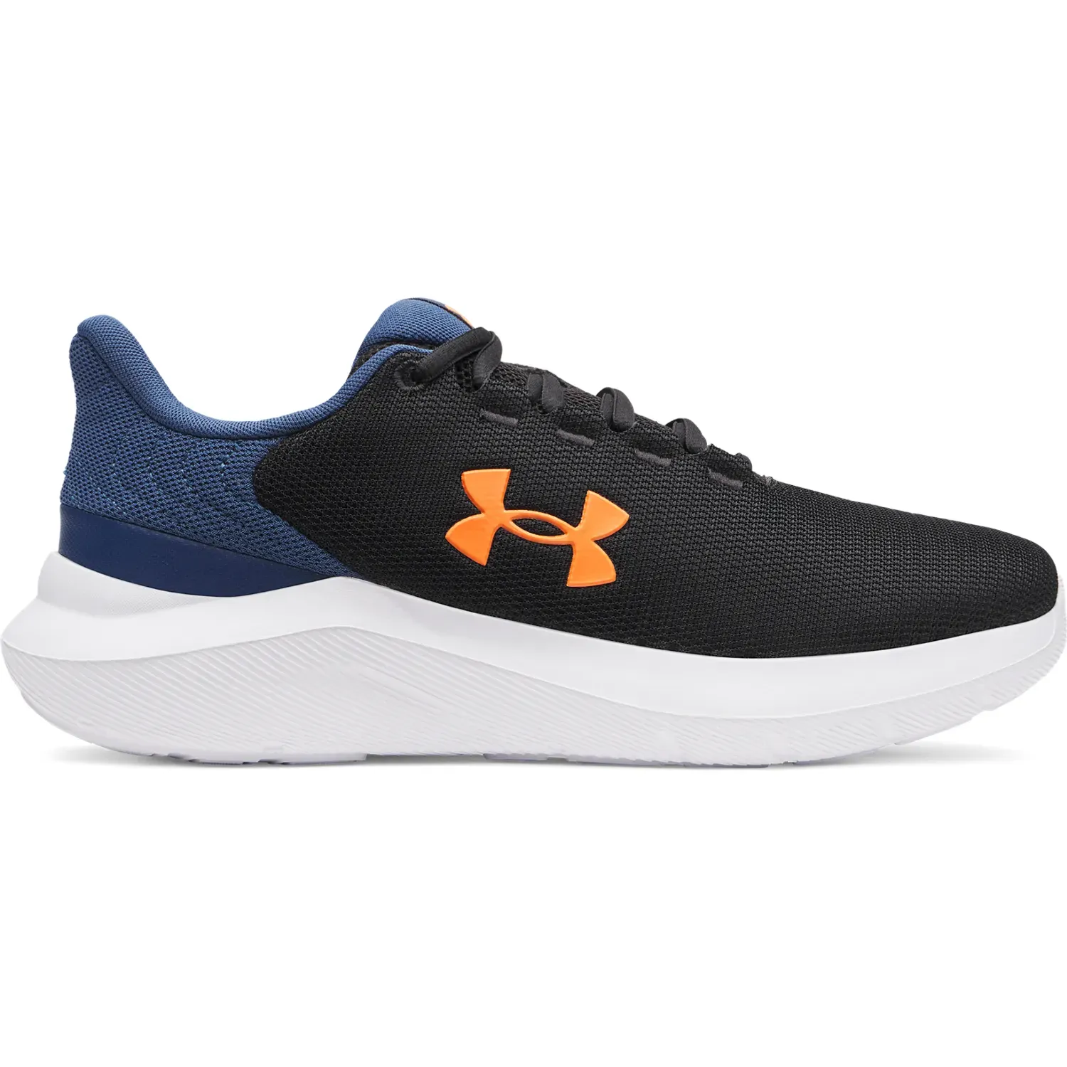 Zapatillas Under Armour Running Hombre Phade Rn 3 color negro / azul | Platanitos