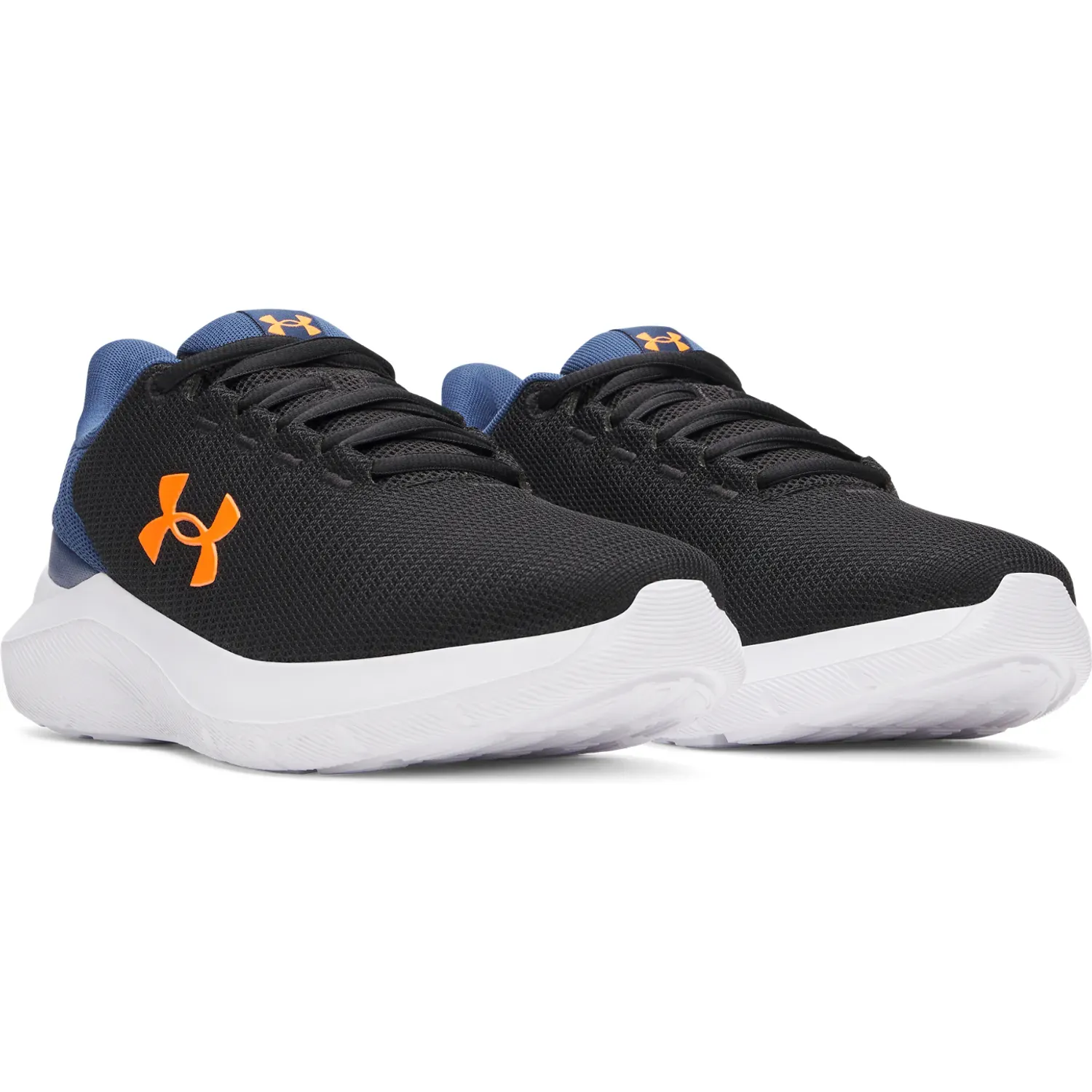 Zapatillas Under Armour Running Hombre Phade Rn 3 color negro / azul | Platanitos