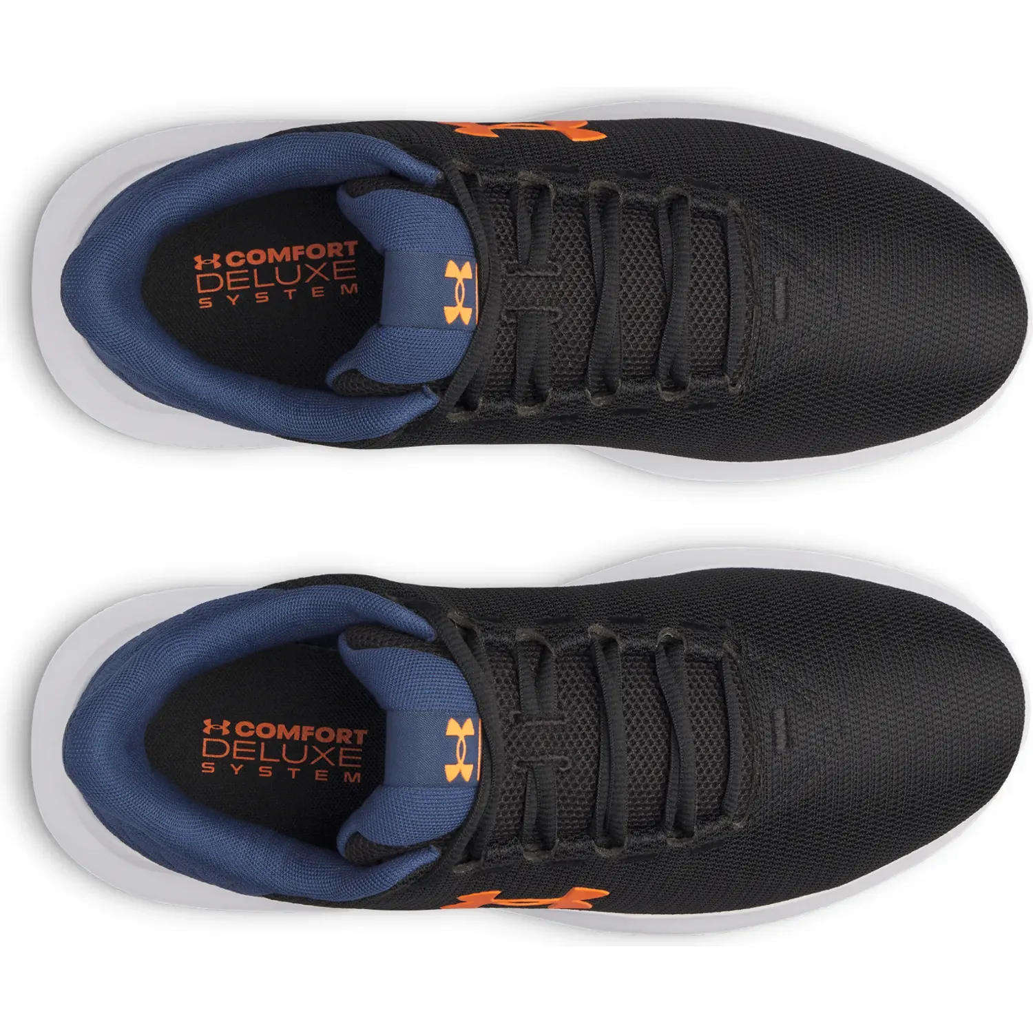 Zapatillas Under Armour Running Hombre Phade Rn 3 color negro / azul | Platanitos