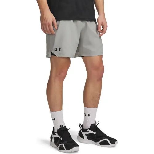 Short Under Armour Training Hombre Vanish Woven 6in color gris | Platanitos
