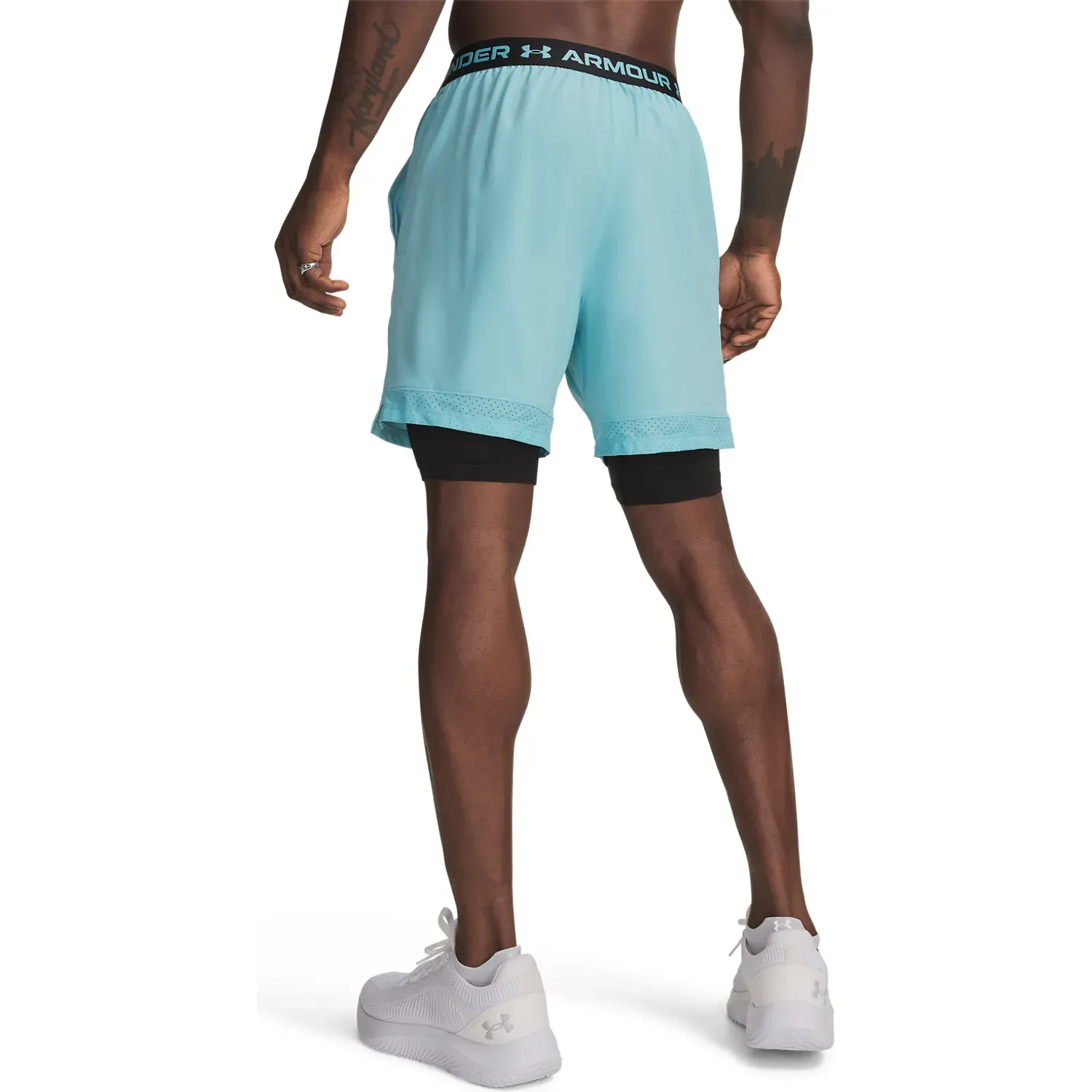 Short Under Armour Training Hombre Vanish Woven 2in1 Sts color azul | Platanitos