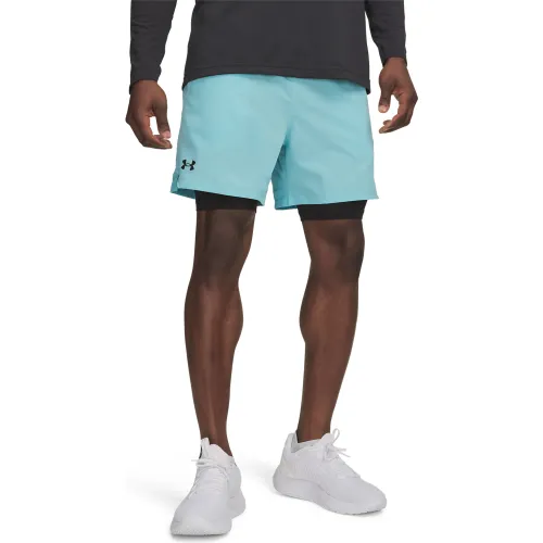 Short Under Armour Training Hombre Vanish Woven 2in1 Sts color azul | Platanitos