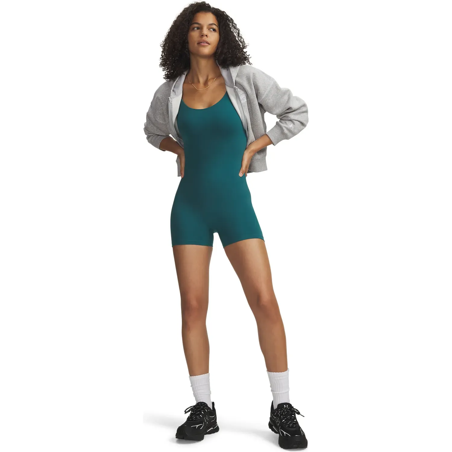 Conjunto Under Armour Training Motion Bodysuit color verde | Platanitos