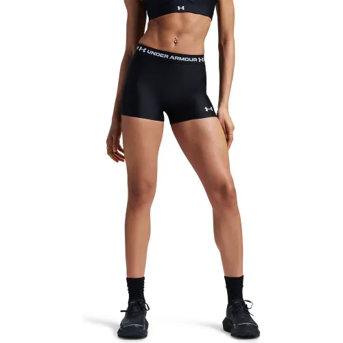 Short Under Armour Training Mujer Heatgear Shorty color gris | Platanitos