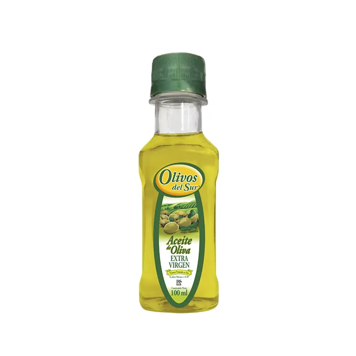 Aceite Olivos Del Sur De Oliva Extra Virgen Pet 100 Ml color varios | Platanitos