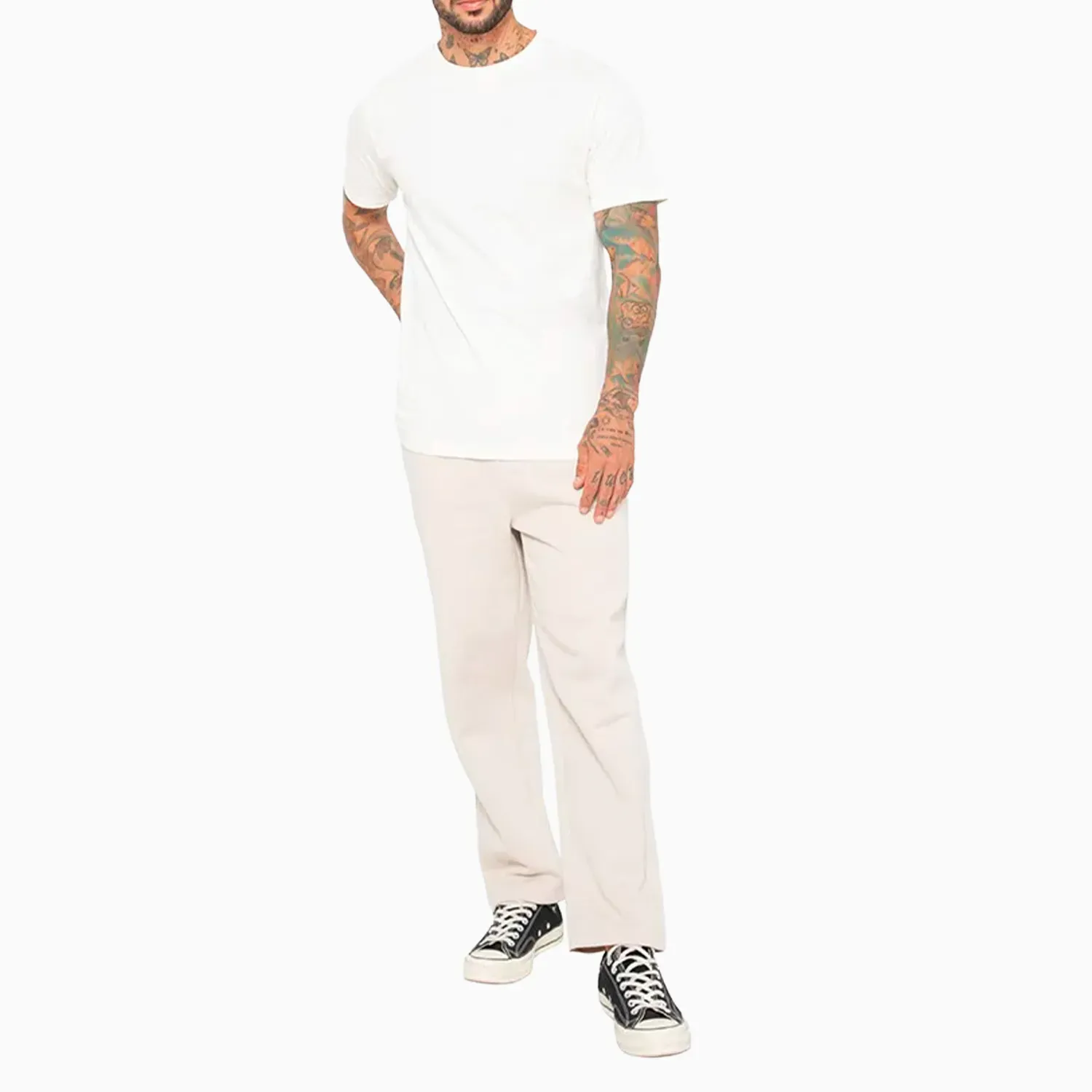 Polo Converse Deportivo Hombre Small Star Chevron color blanco | Platanitos