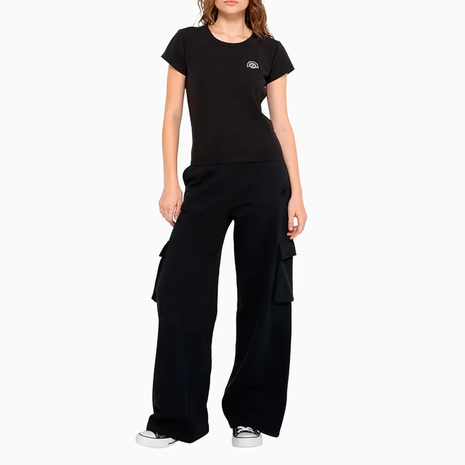 Converse Polo Converse Deportivo Mujer Sunshine color negro | Platanitos