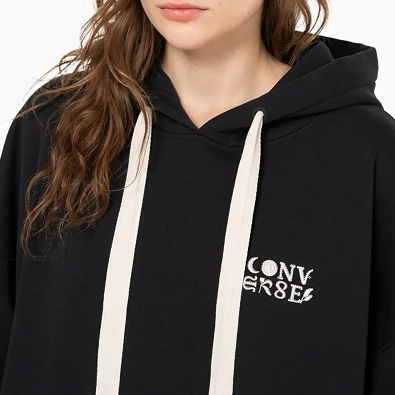 Converse Polera Converse Deportiva Mujer Mystic color negro | Platanitos