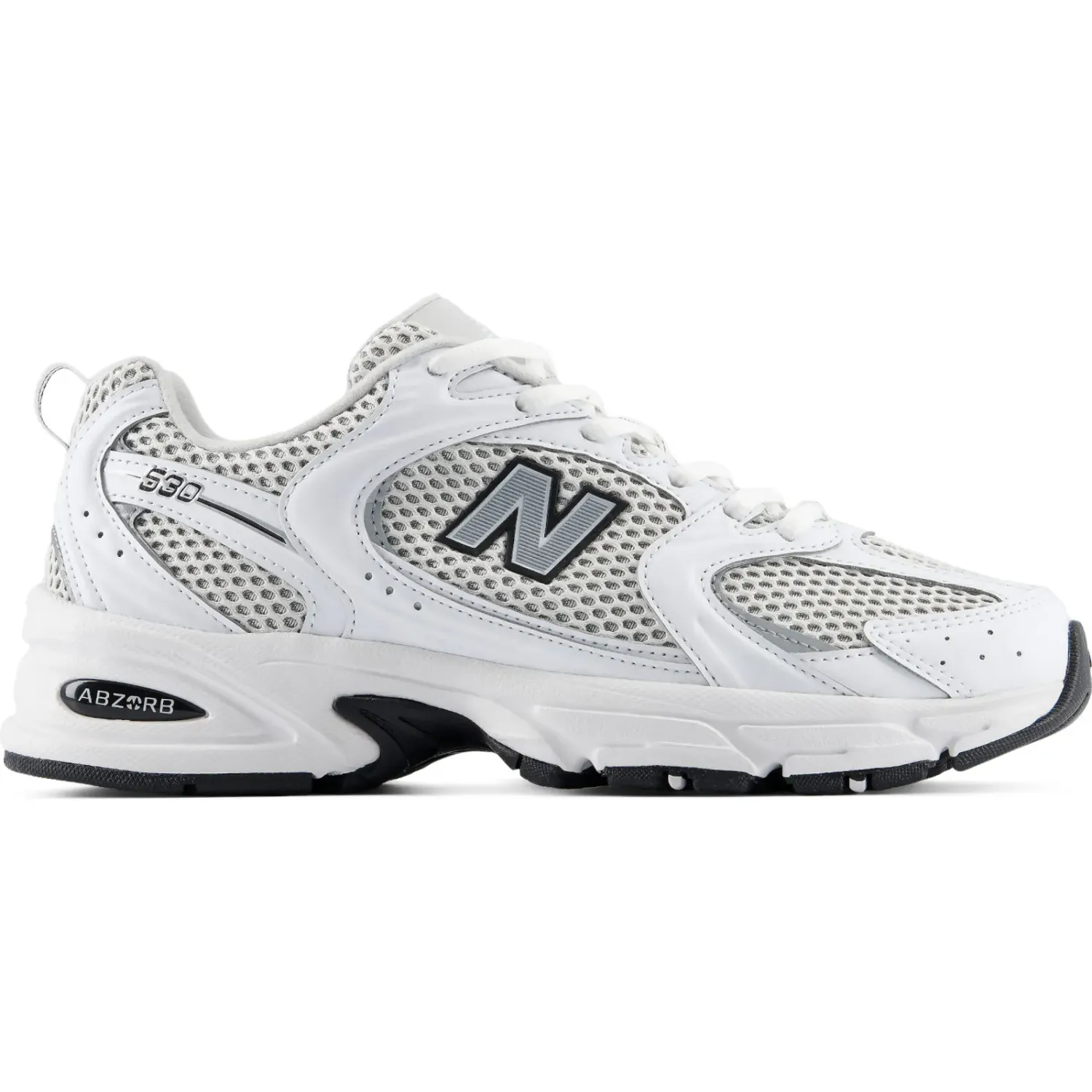Zapatillas New Balance Urbanas Unisex 530 color blanco | Platanitos