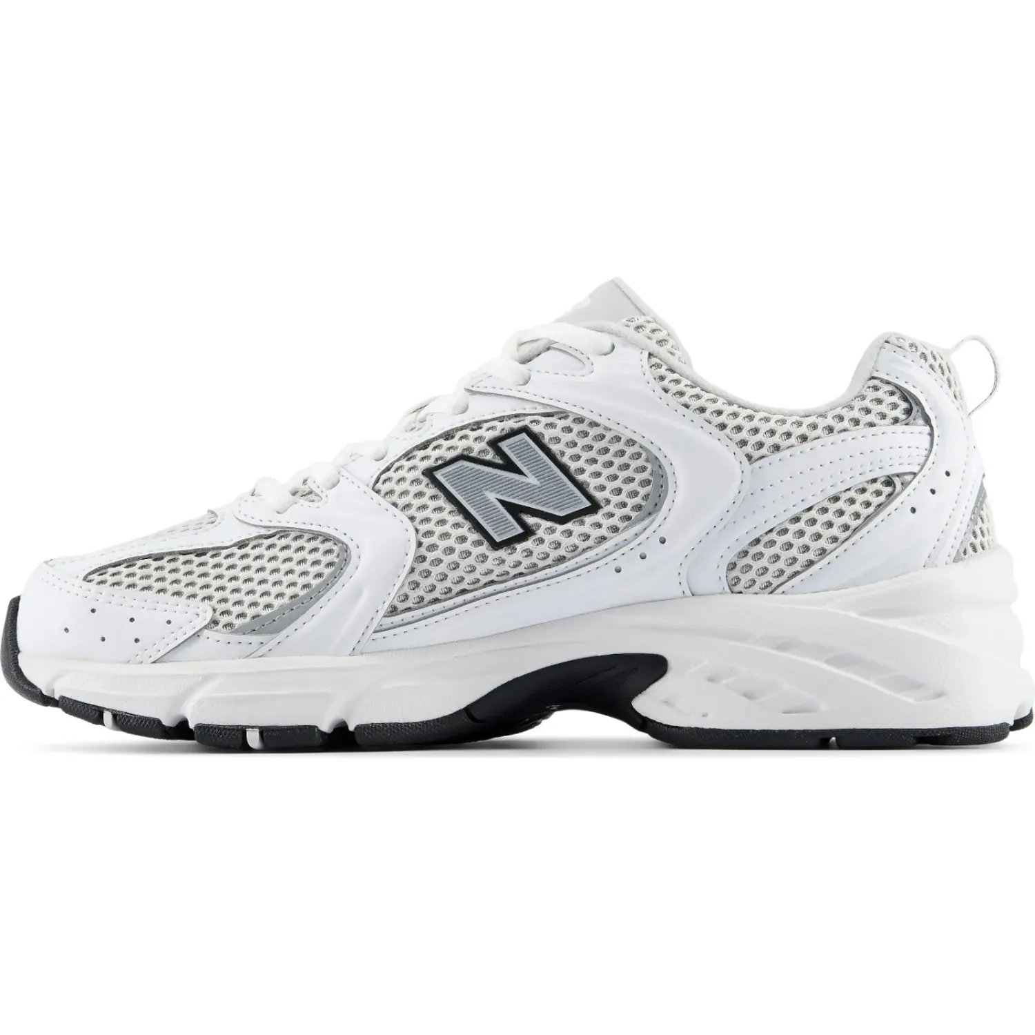 Zapatillas New Balance Urbanas Unisex 530 color blanco | Platanitos