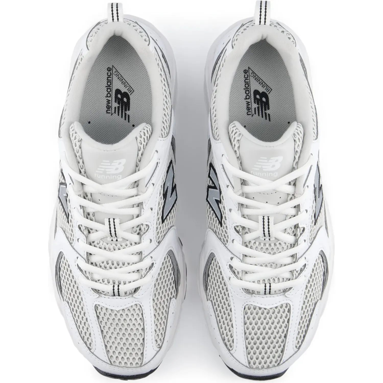 Zapatillas New Balance Urbanas Unisex 530 color blanco | Platanitos