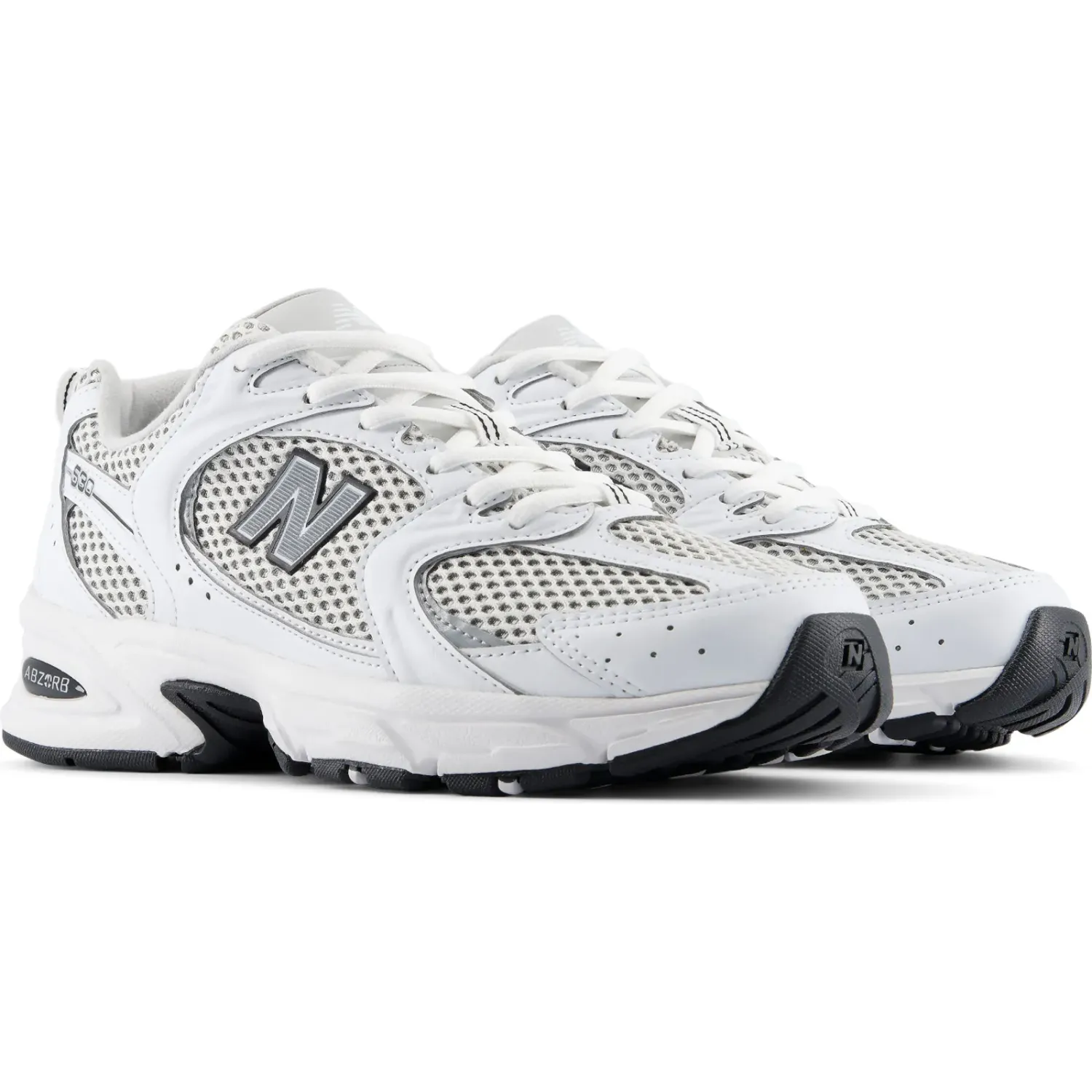 Zapatillas New Balance Urbanas Unisex 530 color blanco | Platanitos