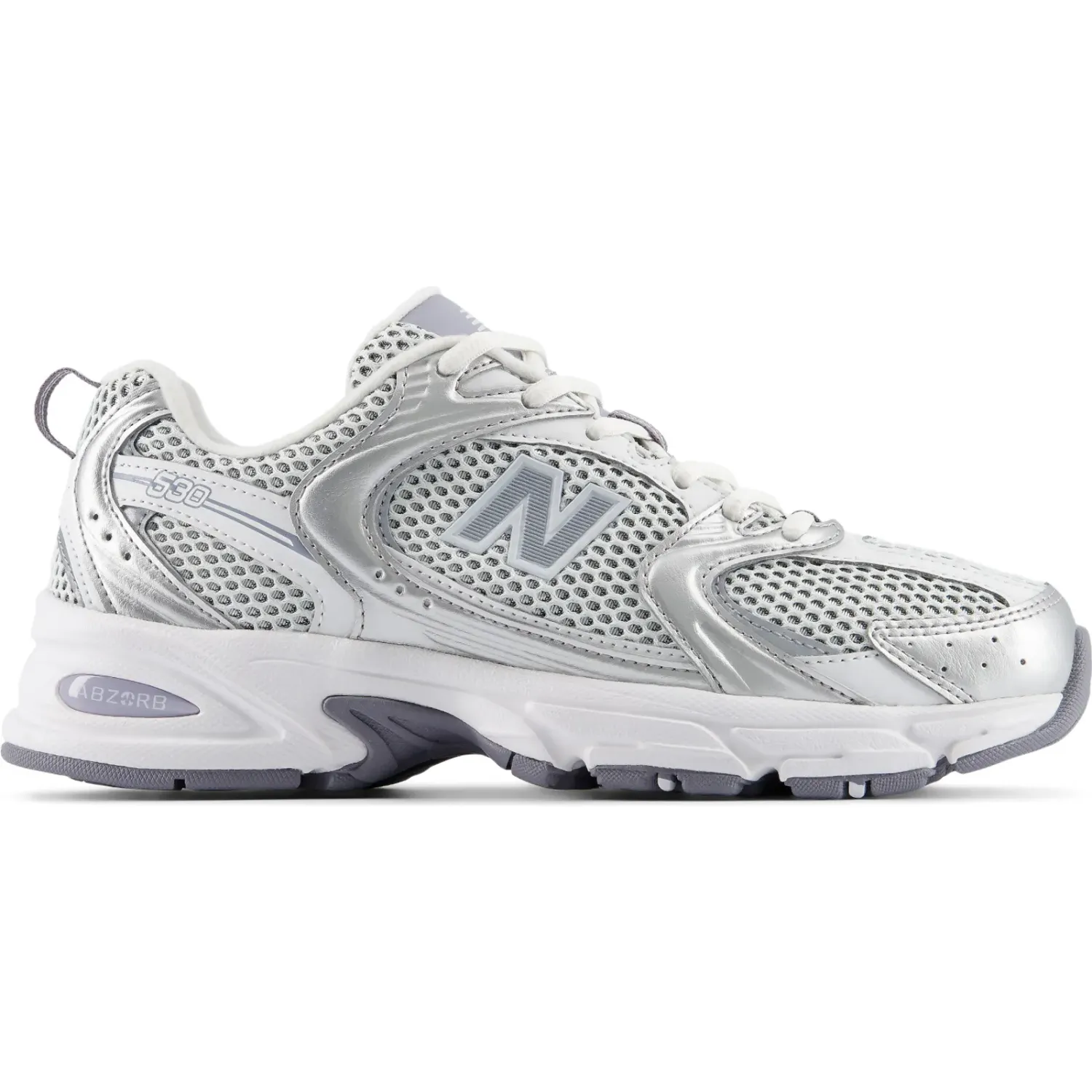 Zapatillas New Balance Urbanas Unisex 530 color gris | Platanitos