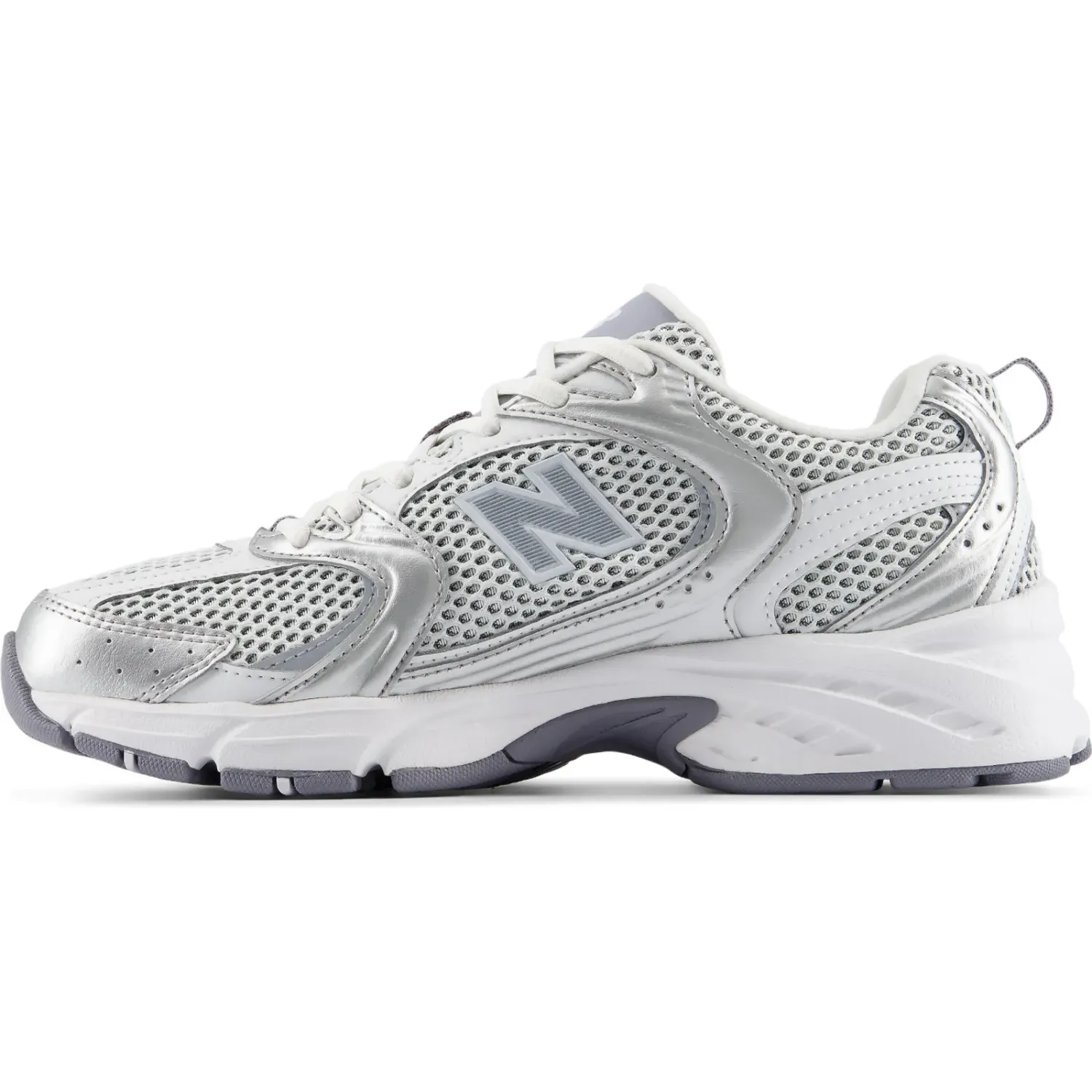 Zapatillas New Balance Urbanas Unisex 530 color gris | Platanitos