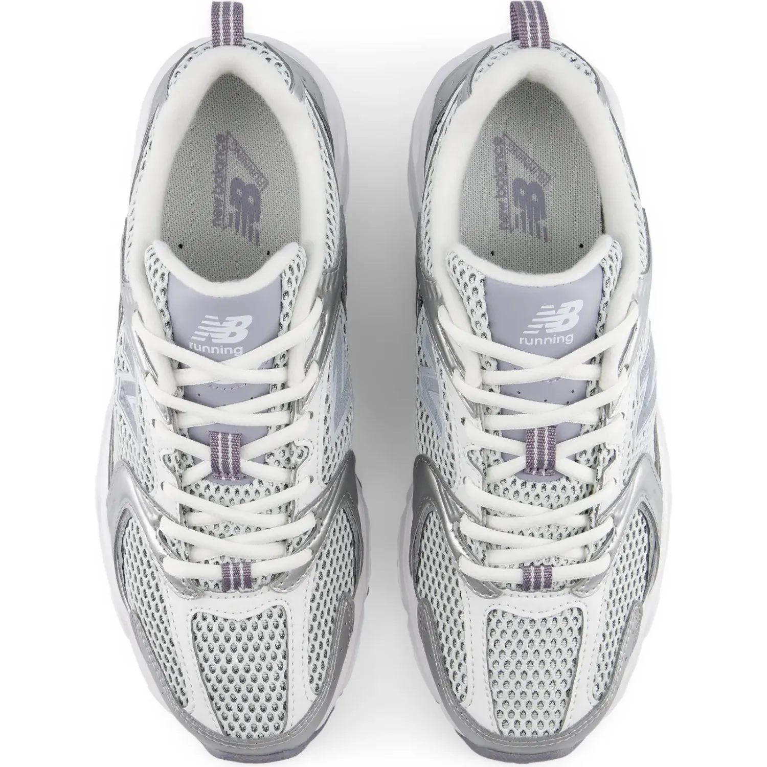Zapatillas New Balance Urbanas Unisex 530 color gris | Platanitos