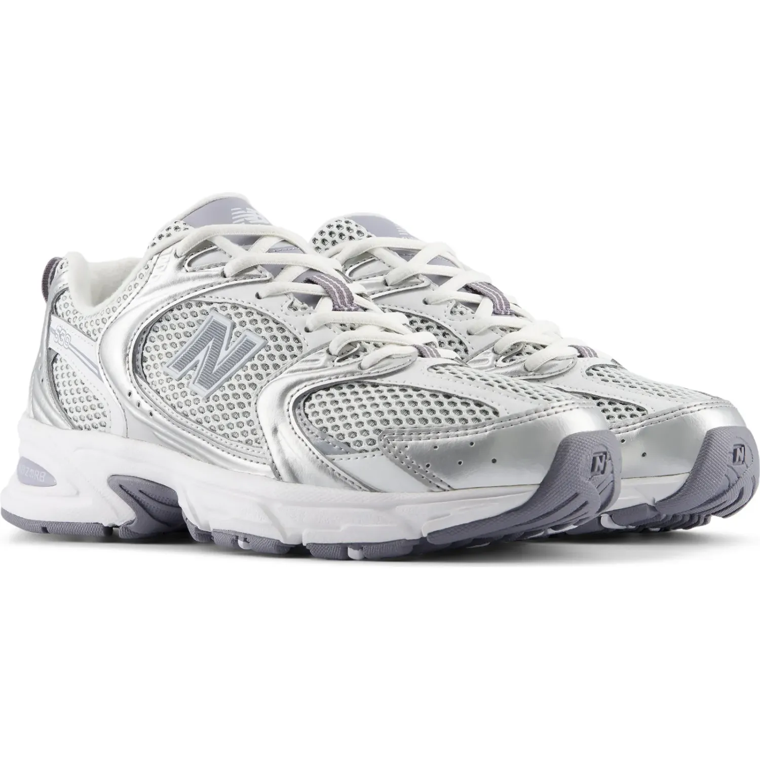 Zapatillas New Balance Urbanas Unisex 530 color gris | Platanitos