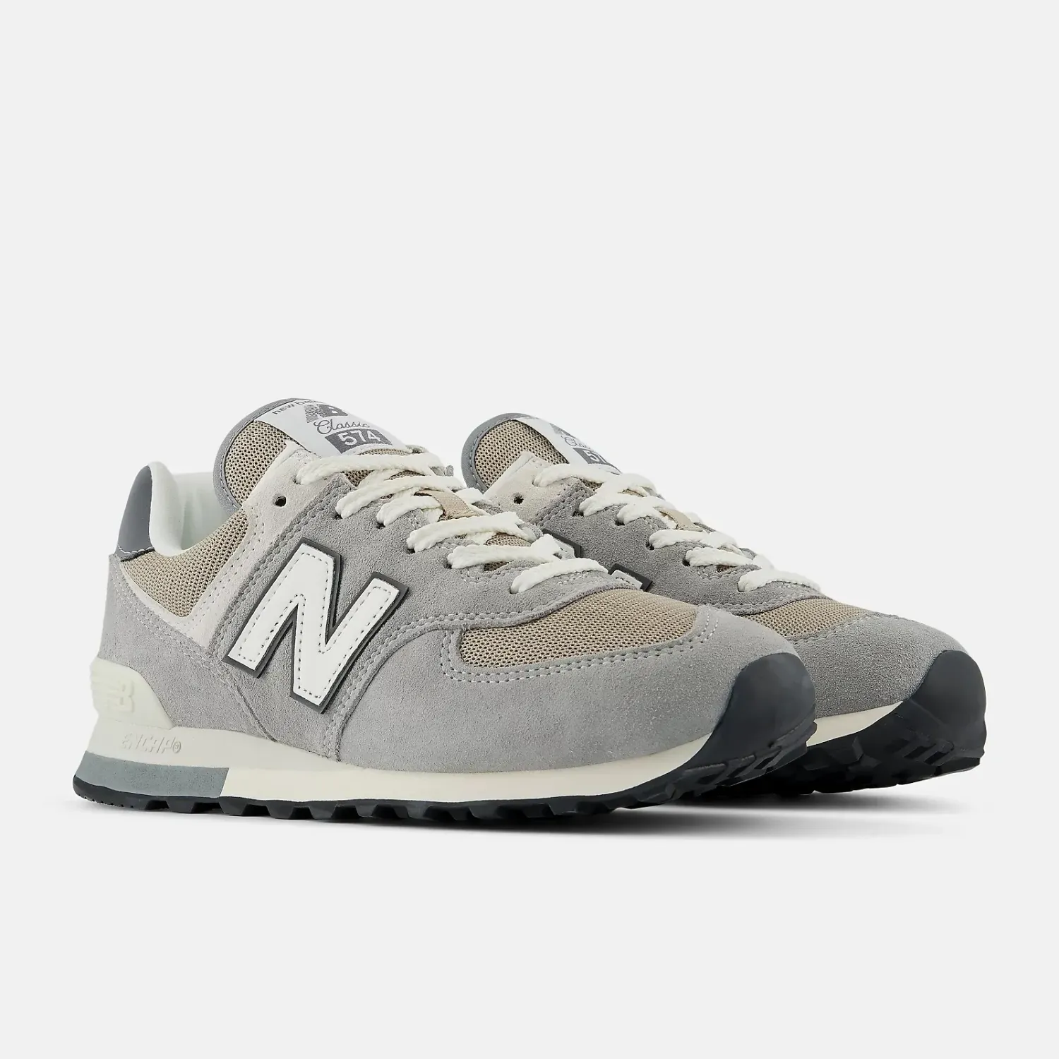 Zapatillas New Balance Urbanas Unisex 574 color gris | Platanitos